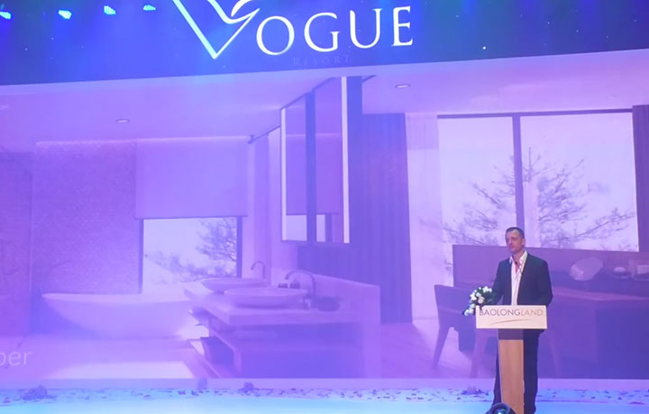 Andrew R . Frost chia sẻ về dự án Vogue Resort